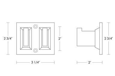 Metropolitan Bath Hook Large